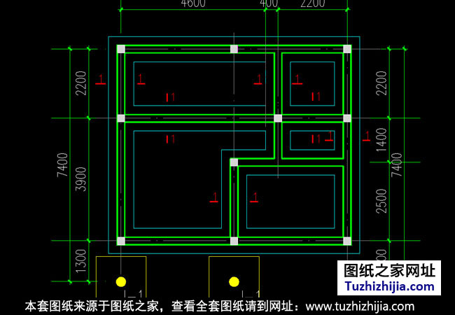 农村两层别墅房屋设计施工图