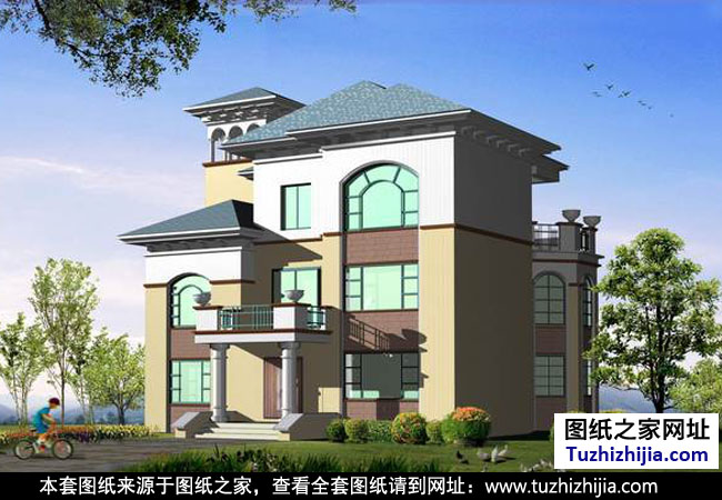 新私人别墅农村建筑设计施工图,全套渔船v私人图纸普通别墅图片
