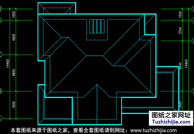 自建二层独栋别墅设计平面图