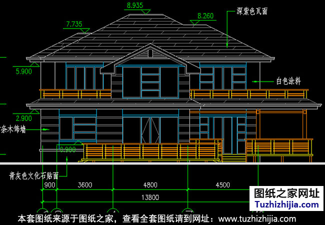 自建二层独栋别墅设计方案