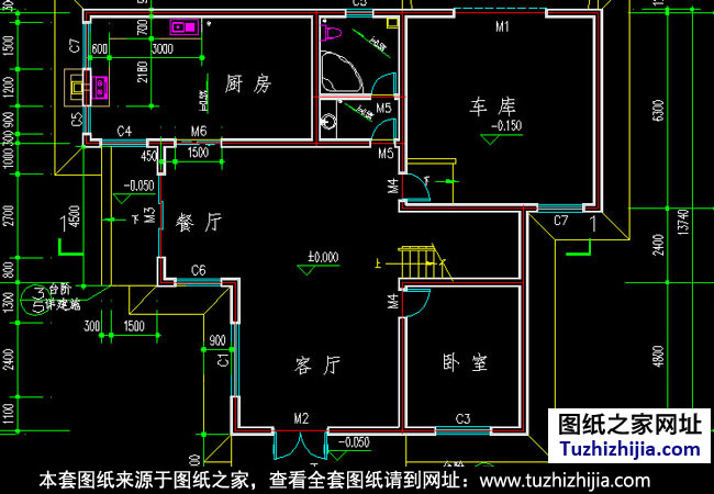 农村二层楼房设计图纸含全套设计方案施工图效果图