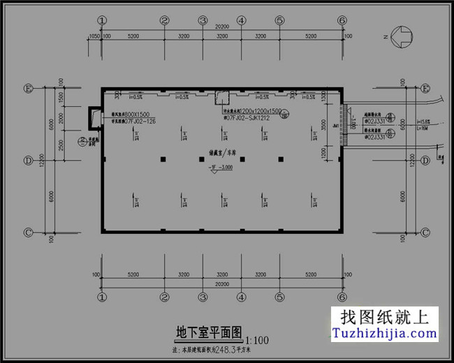 占地260平方米欧式四层别墅设计图