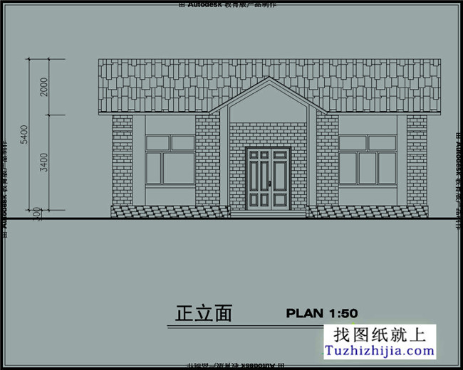 110平方米新农村一层别墅设计图,11x10米8万