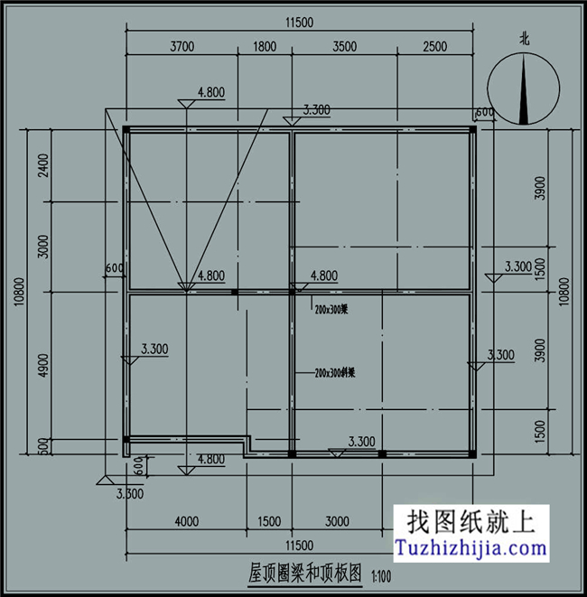 120平方米一层乡村房屋设计图纸及效果图大全