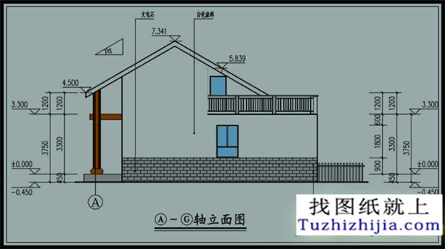 120平方米农村实用型一层别墅设计图纸及效果图大全,14*12米