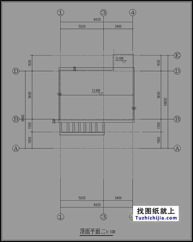 80平方米农村四层房屋设计图纸及效果图
