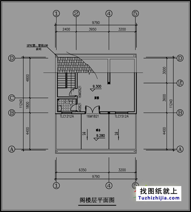 皇冠投注平台出租:100平方米农村自建四层房屋设计图,外观简单,造价低