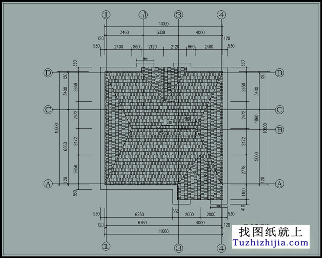115平方米农村二层实用小复式房屋设计整套施工图纸