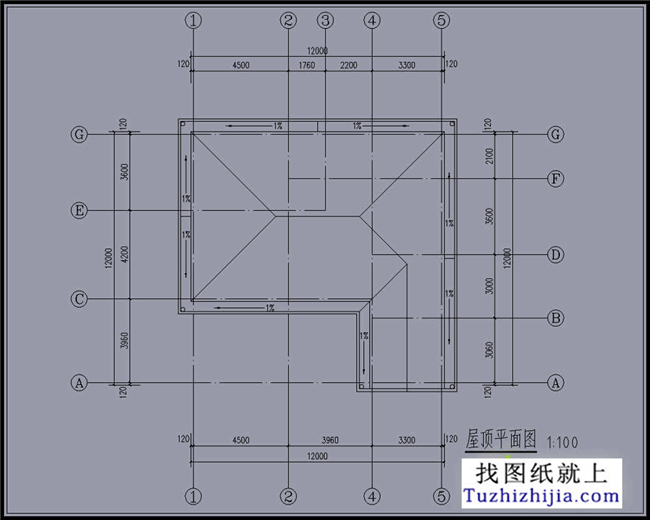 110平方米农村两层别墅设计效果图及图纸,12X12米