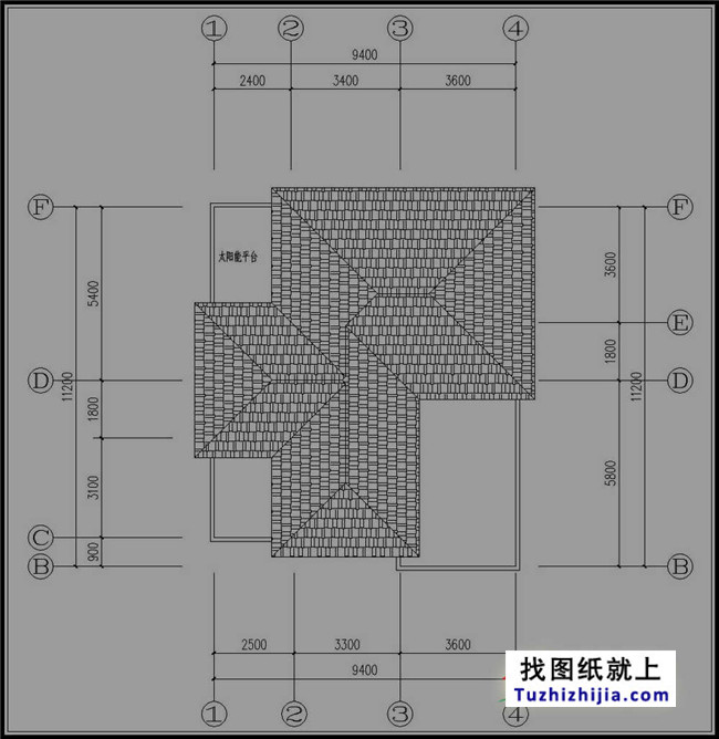 110平方米新农村三层房屋设计图纸