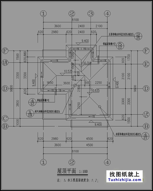 小型新农村三层房屋设计图纸