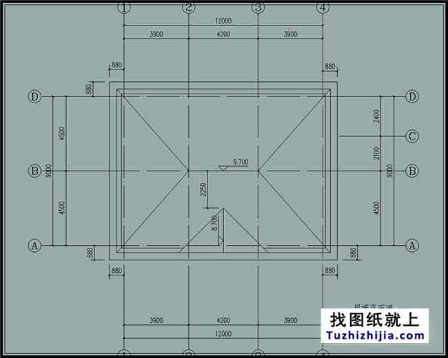 129平方米现代实用农村二层房屋设计图纸大全12x9米