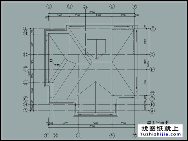 160平方米农村二层别墅设计效果图带CAD建筑图,14x14米