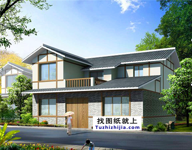 100平方米四川实用别墅小大全v别墅二层及效果图别墅10x10米度假村佛山图纸图片