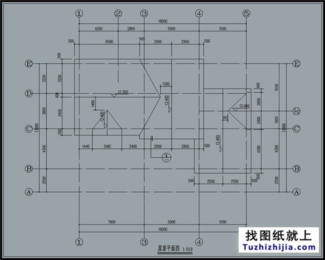 230平米欧式带地下室三层自建别墅设计施工图纸及效果图