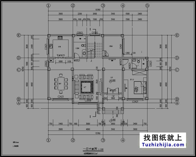 155平方米农村三层房屋设计图,三层楼房图纸展示