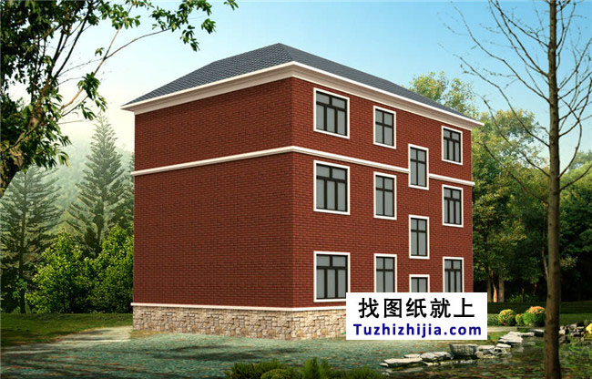 浙江新农村三层房屋设计图纸,农村住宅设计图集