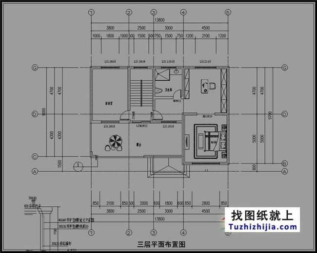浙江新农村三层房屋设计图纸,农村住宅设计图集