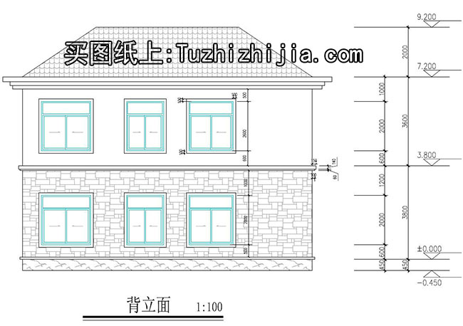 120平方房子设计图带效果图,农村自建房户型推荐