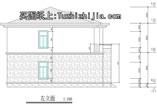 120平方房子设计图带效果图,农村自建房户型推荐