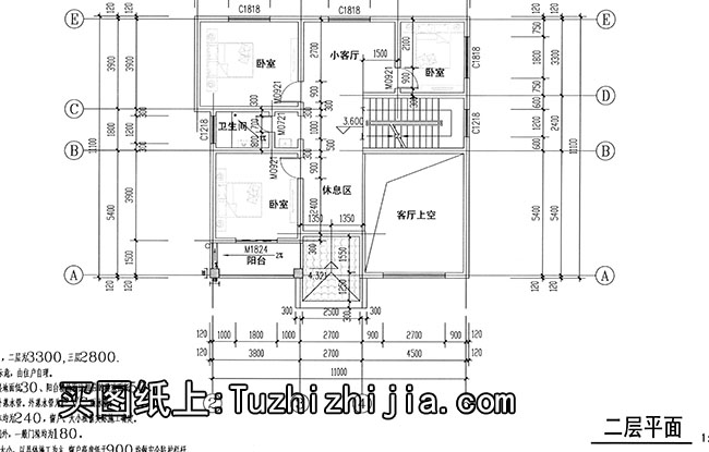 11*11米全套农村三层别墅设计施工图，简约雅致！