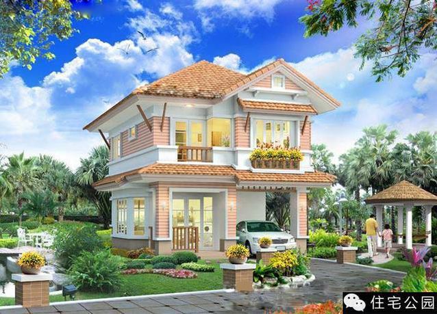 农村二层别墅设计，泰国户型适合我们吗？