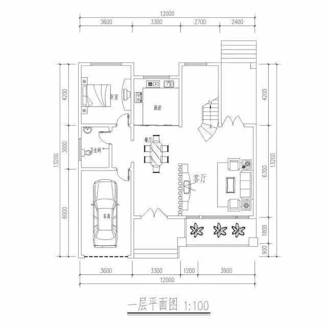 宜居大气的3层农村别墅, 2套方案哪套布局好！