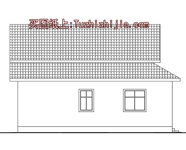 一层半小别墅设计图带效果图，农村自建带阁楼一层半方案