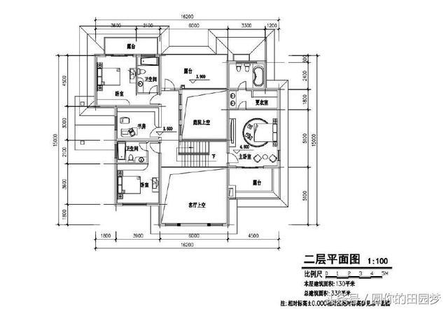 斜屋面二层独栋别墅 造型简洁漂亮空间布局合理