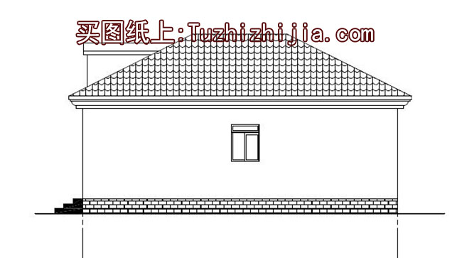 农村4间平房设计图,带外观效果图,自建平方推荐