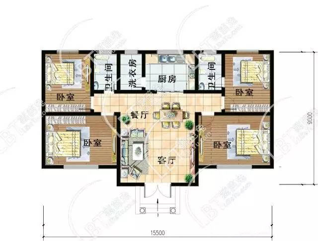 这11个一层农村自建房别墅火爆了朋友圈!我最喜欢户型