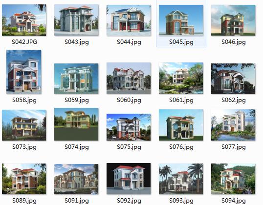 100套乡村别墅图片大全，2023年最新设计
