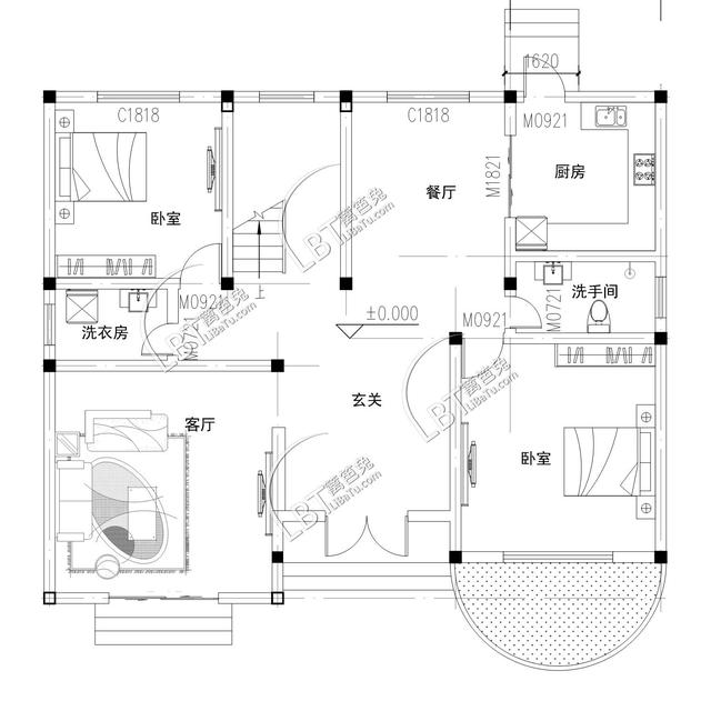3套最受欢迎的两层自建房别墅设计图，你喜欢哪套？