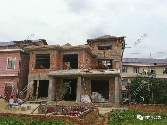 湖南农村建别墅实录，20万建成主体，让城里买房的羡慕吧【多图】