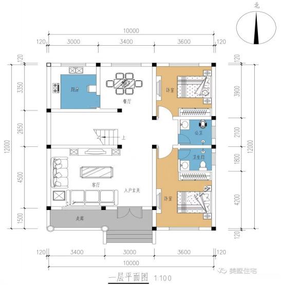 五款30万搞定的二层别墅设计方案，带户型图