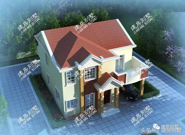 11×11米二层农村小别墅设计方案图，布局经济又实用