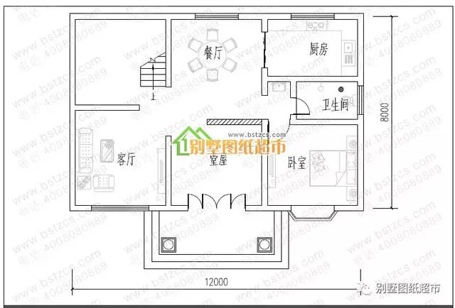 10款占地100平左右农村别墅设计户型图,小宅基地建出大效果