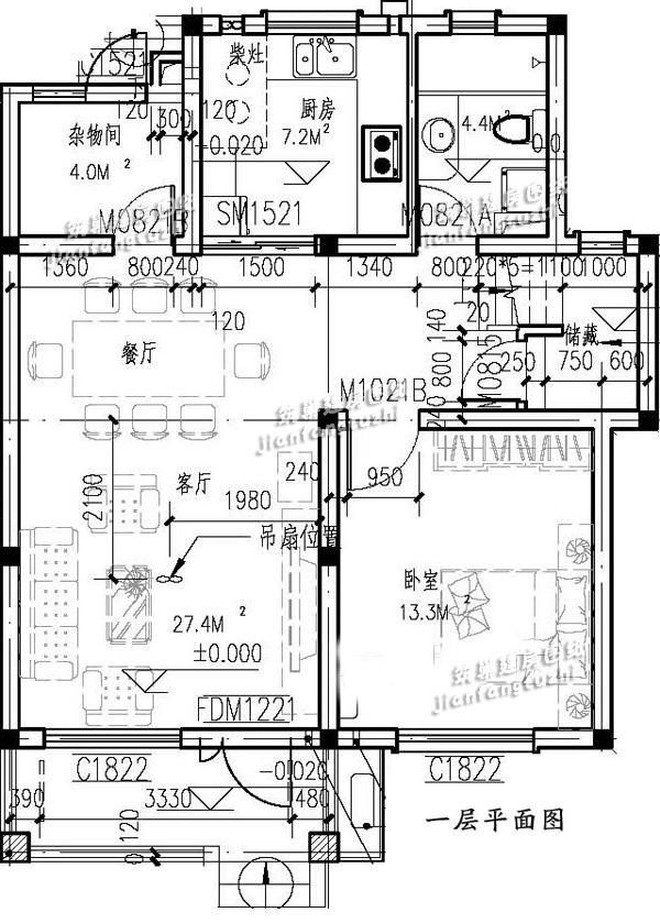 9x11农村二层小楼房设计方案图，经济实惠型