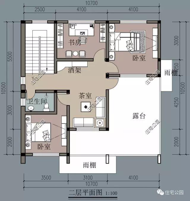 宅基地面宽10米，别墅设计方案怎么做好呢？