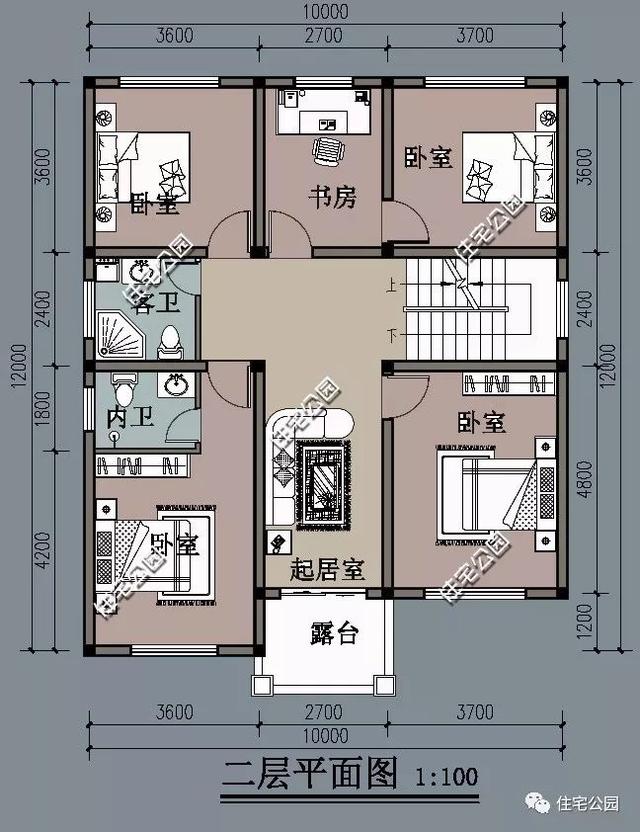 宅面宽10米,别墅设计方案怎么做好呢