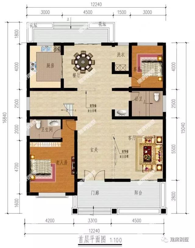 2款新中式楼房设计方案图，对比下你更喜欢哪个？