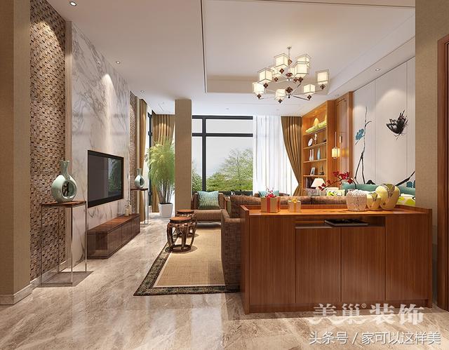 郑州新中式风格，300平别墅还是中国风看起来更大气美观！