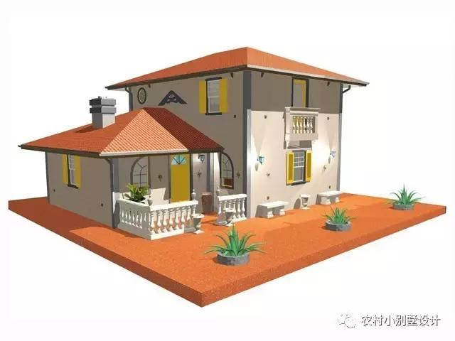 10款3D豪华农村别墅设计案例 独家独院高端大气上档次