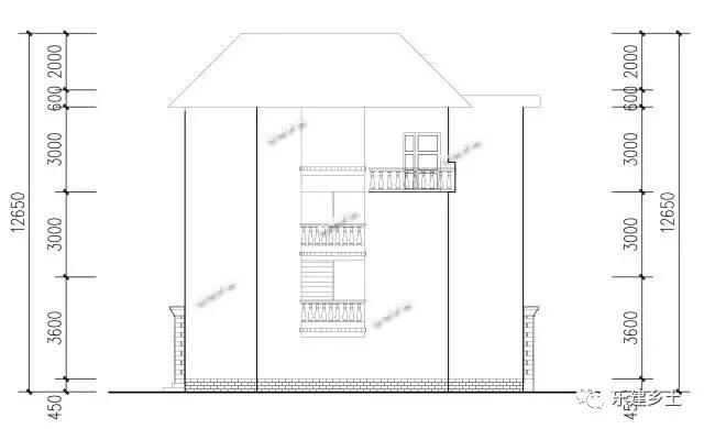 14x12米三层欧式别墅设计，田园气息十足