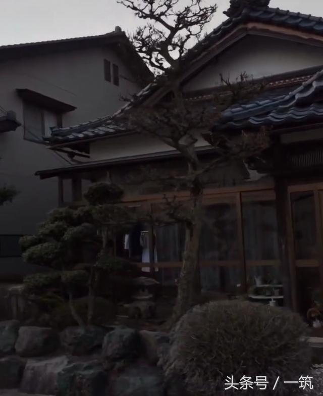 日本农村的房子更像是别墅还有着中国风格