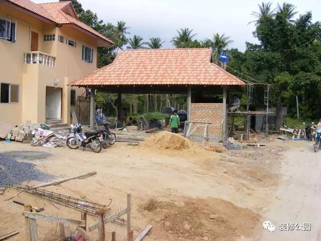 泰国农村自建带泳池养老别墅，难怪老外退休要去这里