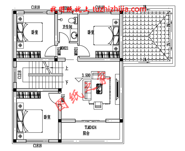 农村两间两层楼房设计图,造价15万左右,独立的厨房设计,干净卫生