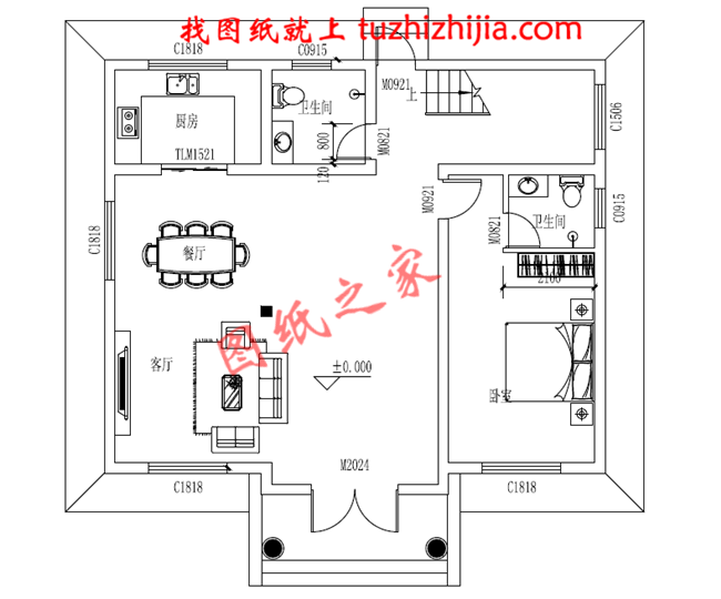 上人平顶图纸设计图,实用标高漂亮二层农村小经济别墅算二层行道怎么图片
