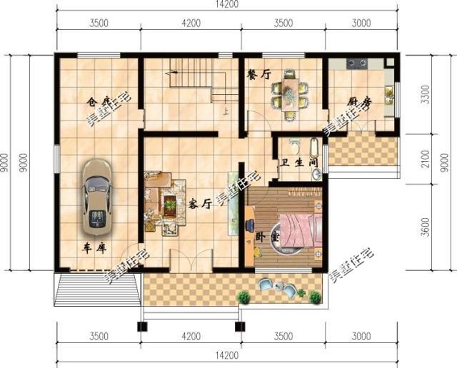 3款风格各异的自建别墅图，每一栋都是值得建的好房子，你喜欢哪个呢