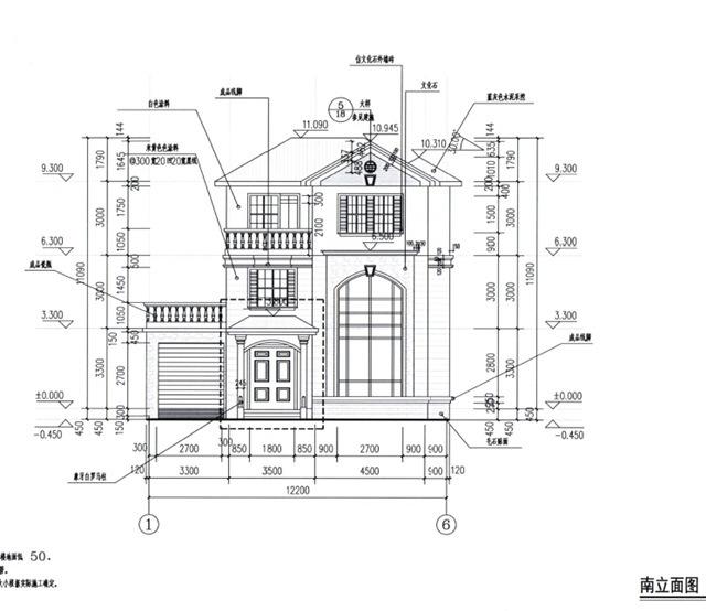 一套3层别墅设计图，造型精致，布局实用，建好实体比效果图要好看很多